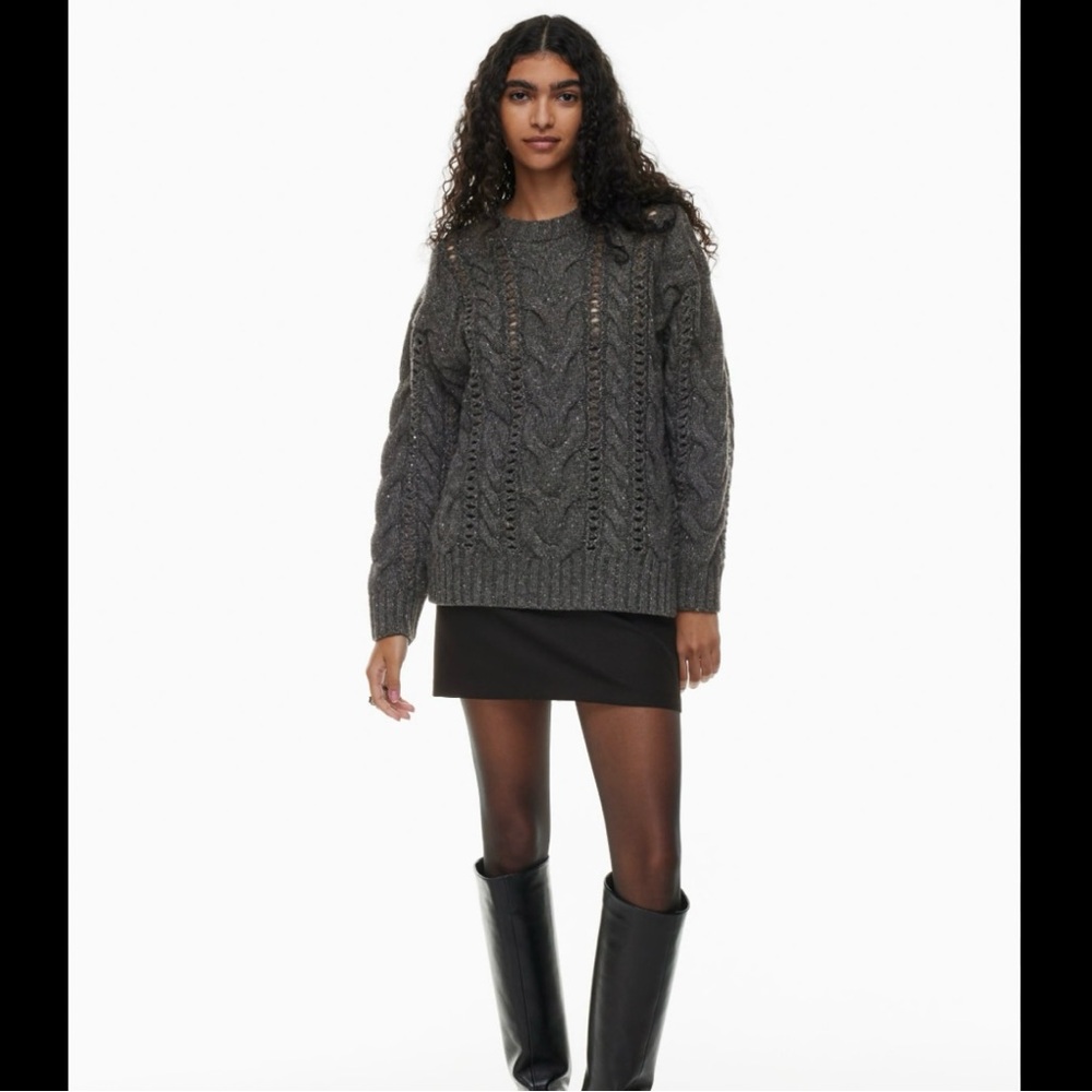 Aritzia Bronco Cable Knit
